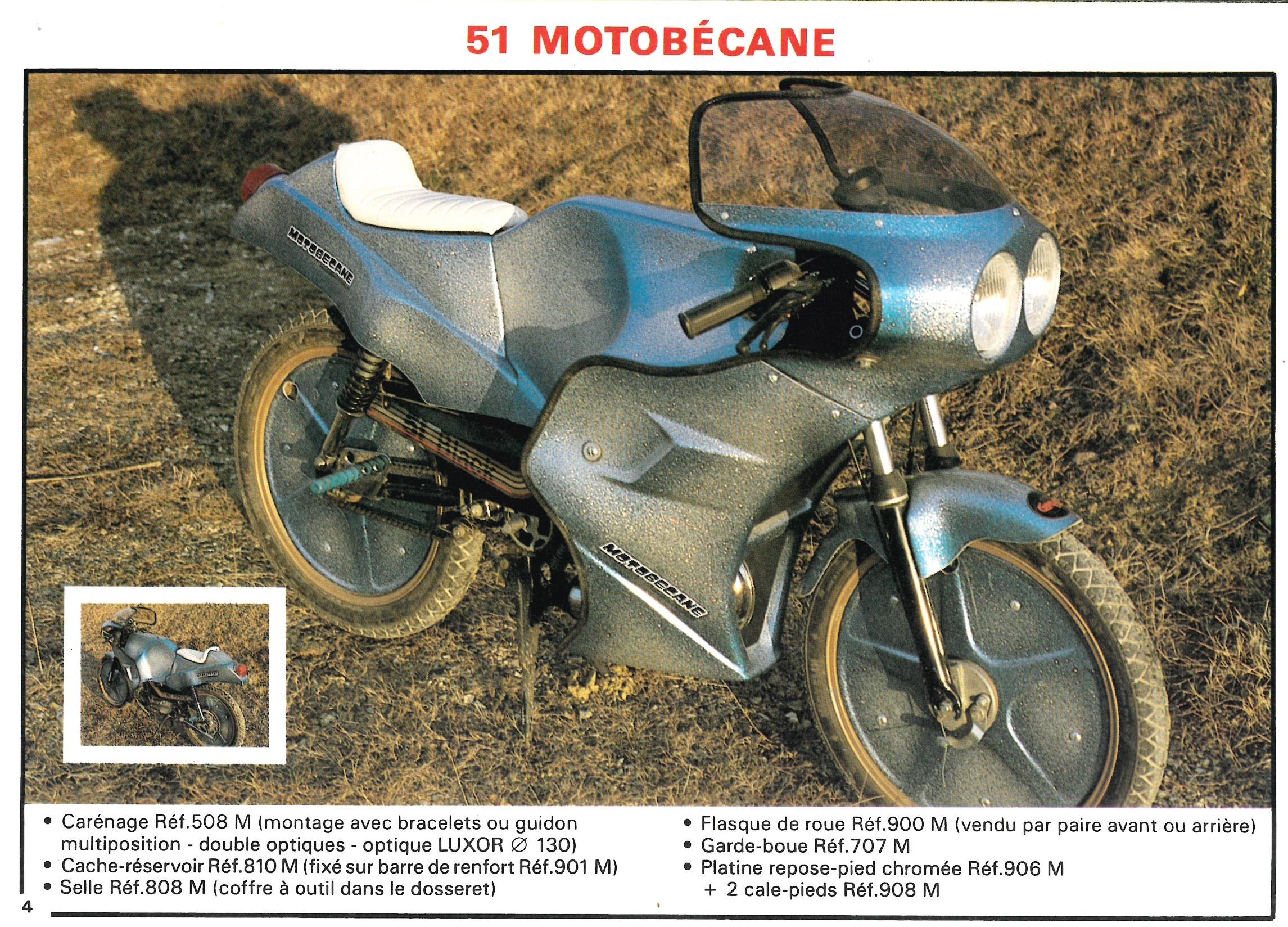 PRC - Les plastiques renforcés du centre - extrait catalogue moto chaplot